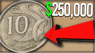10 RARE AUSTRALIAN COINS WORTH BIG MONEY - MOST VALUABLE AUSTRALIAN COINS IN YOUR POCKET CHANGE!!
