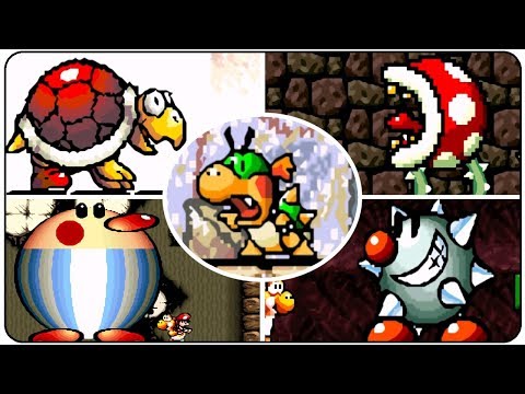 Yoshi's Island - All Bosses