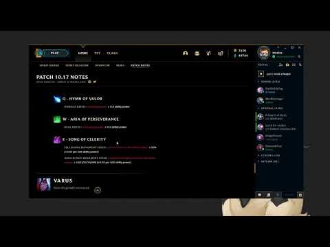 League of Legends - Patch 10.17 Review
