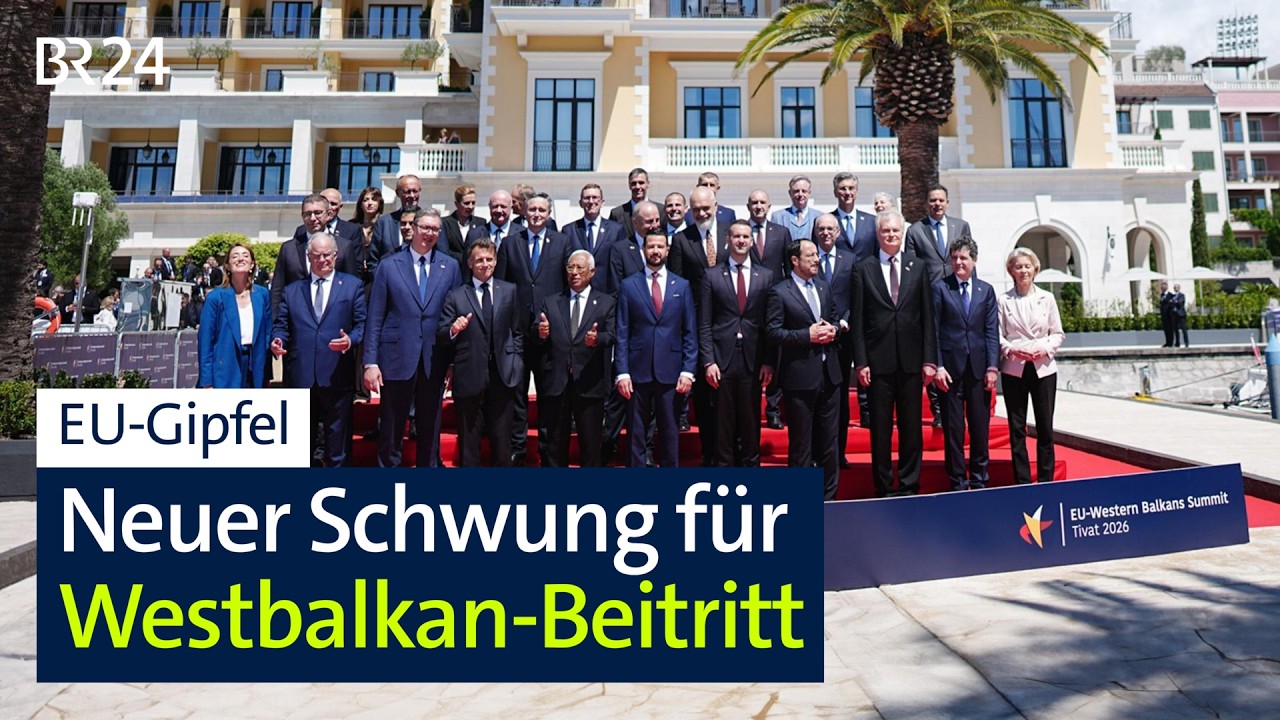 EU-Gipfel: Neuer Anlauf für Westbalkan-Beitritt | BR24