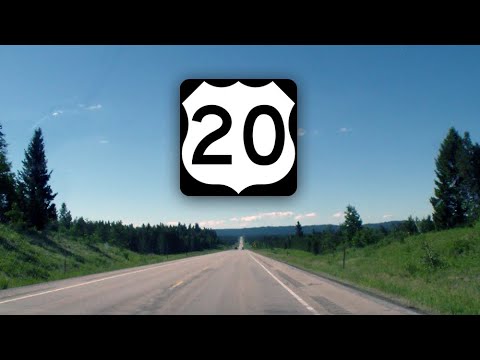 US-20 East over the Targhee Pass - West Yellowstone, Montana to Ashton, Idaho