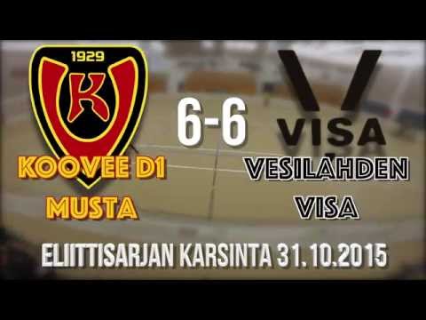 Koovee D1 Musta vs VesVi 6-6 Eliittisarjan karsinta 2016