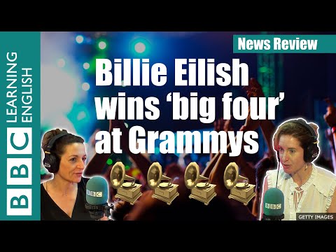 ビリー・アイリッシュ、グラミー賞で「ビッグ4」を獲得BBCニュースレビュー (Billie Eilish wins 'big four' at Grammys: BBC News Review)
