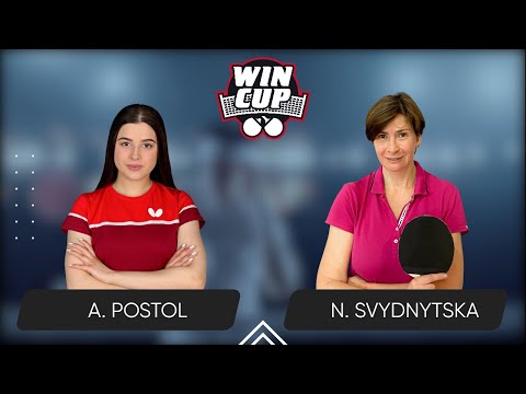 07:00 Anastasiia Postol -  Nataliia Svydnytska 09.11.2024 WINCUP Women Master. TABLE 1