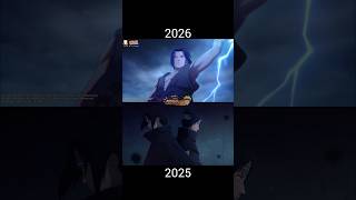 2025 vs 2026: Sasuke vs Itachi CGI Animation Comparison! #narutomobile #sasuke #itachi
