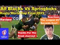 Review: New Zealand VS South Africa Rugby World Cup Final 2023, Reactions, Analysis and Recap