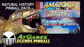 Natural History Pinball Pack | AtGames Legends Pinball