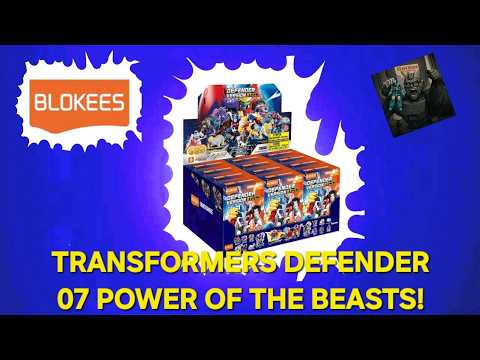 Blokees Transformers Defender 07 Power of the Beast FULL CASE - GotBot True Review NUMBER 1379