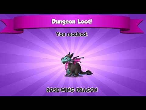 Got The Rose-Wing Dragon | Bottomless Dungeon I Dragon Mania Legends