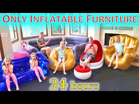 Only Inflatable Furniture for 24 Hours!!!