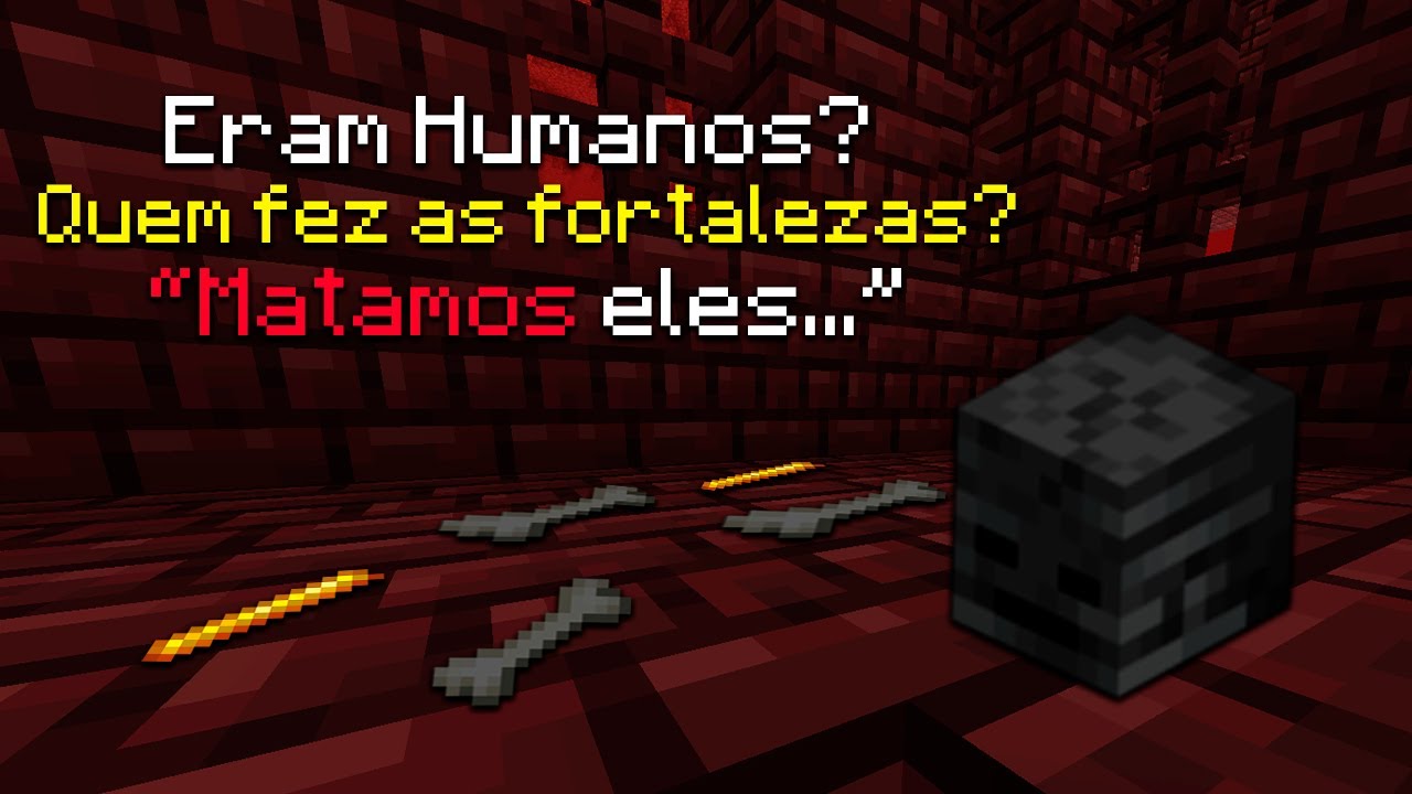 A TRÁGICA HISTÓRIA DAS FORTALEZAS DO NETHER... (TEORIA MINECRAFT)