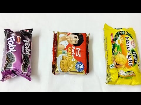 parle Fab choco creme vs parle-g gold vs Marie light biscuit 🍪 || cookies