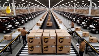 Inside a UPS Mega Hub | Shipping 22 MILLION Packages a Day