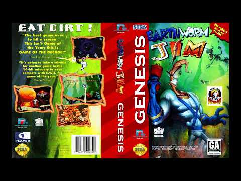 EarthWorm Jim  - SEGA GENESIS | Original Sound Track High Quality