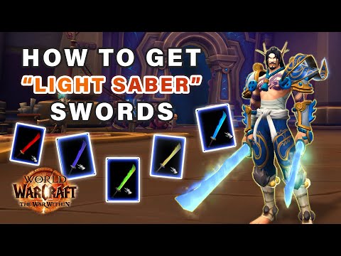 Where to get the Light Saber Katana Swords ► WOW: The War Within