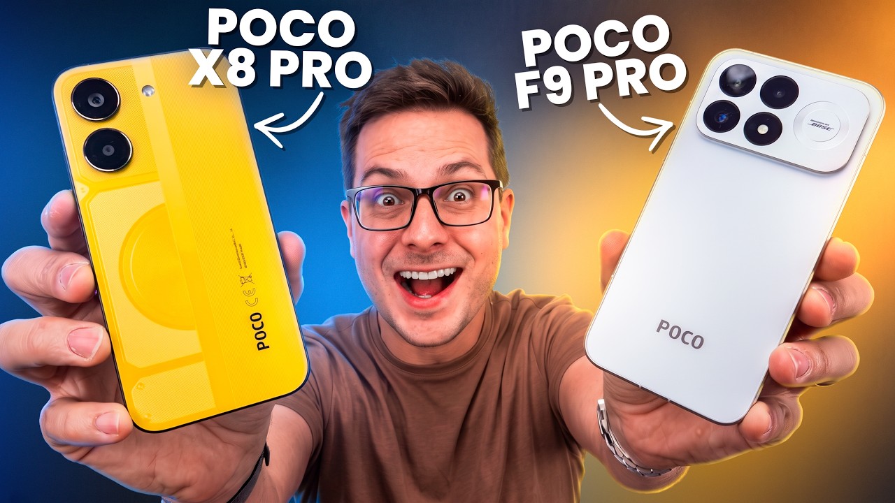Poco X8 Pro Poco F9 Pro! Qual MONSTRO da Xiaomi COMPRAR?