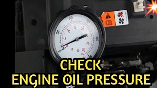 How To Check Oil Pressure MAZDA CX7