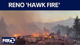 Reno's Hawk Fire: containment growing | KTVU