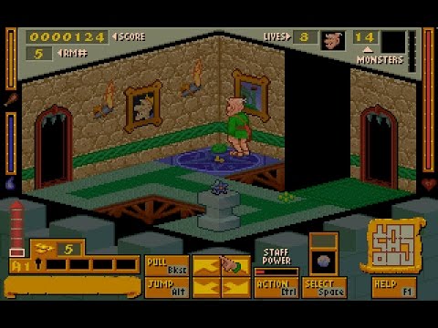 Mystic Towers : A Baron Baldric game (Dos game 1994)