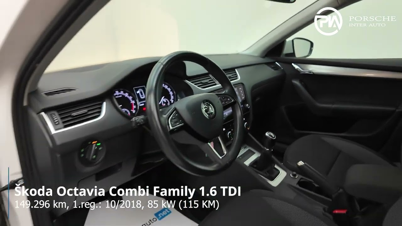 Škoda Octavia 1.6 TDI Combi Family - SLOVENSKO VOZILO