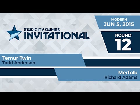 SCGINVI: Round 12 - Todd Anderson vs Richard Adams | Modern