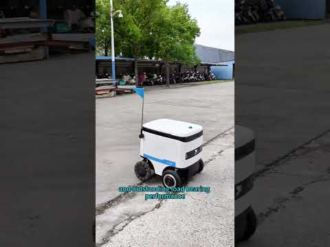 Speedybot Delivery Robot | Professional Multi-scene Logistics Robot#AlphaRobotics #SmartDelivery