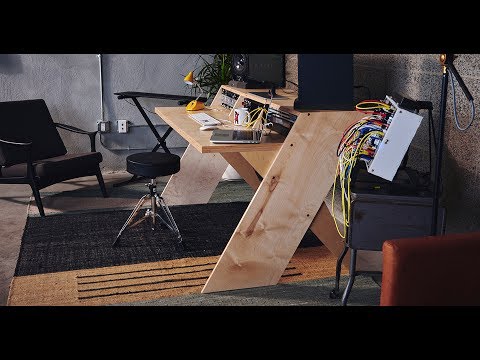 Output Platform Studio Desk 2017 Brown image 4