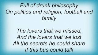 Kenny Chesney - If This Bus Could Talk Lyrics
