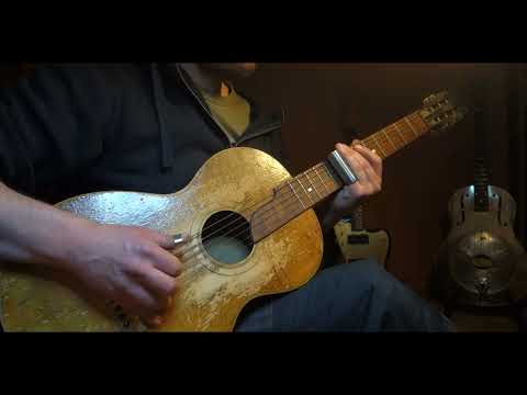 Krbi's Guitar - Ghost Riders in the Sky (bottleneck slide guitar)