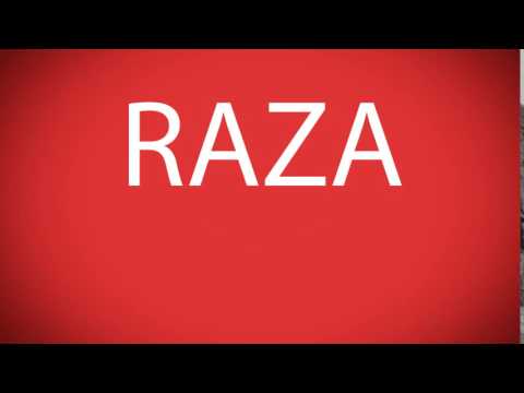 How to pronounce RAZA [Marvel characters]