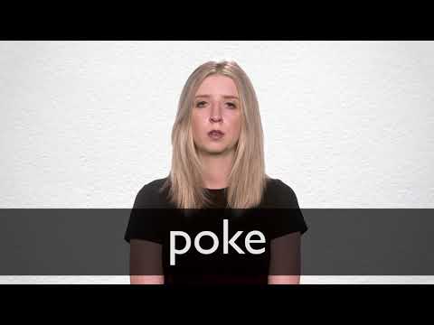 Chinese Translation Of Poke Collins English Chinese Dictionary
