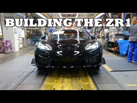 Watch the First 1,064 hp Corvette ZR1s Being Built in Bowling Green