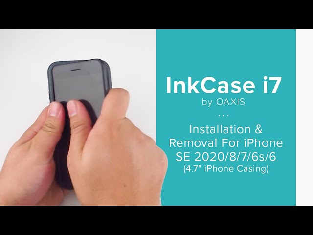Video Teaser für InkCase i7 Installation and Removal (for iPhone 7)