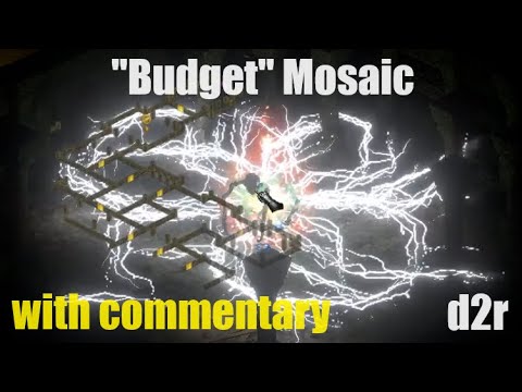 "Budget" Mosaic vs Ubers and Nilhatak with commentary in Diablo2R season 5