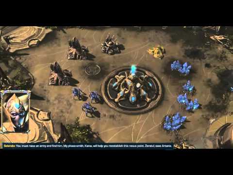 Starcraft II: Legacy of the Void Campaign 02. Aiur Mission 2 - The Growing Shadow