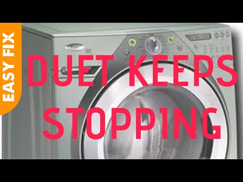 ✨ WHIRLPOOL DUET WASHER STOPS MID-CYCLE - EASY DIY FIX ✨