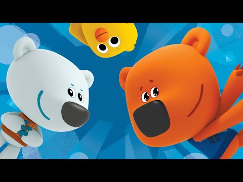 Be-Be-Bears ⭐ Bjorn und Bucky 👻 Unbewohnte Insel l Lustige Cartoons für Kinder