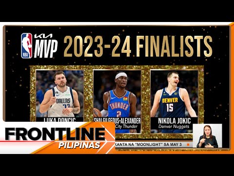 Tatlong finalists sa NBA MVP Award, pinangalanan na Frontline Pilipinas