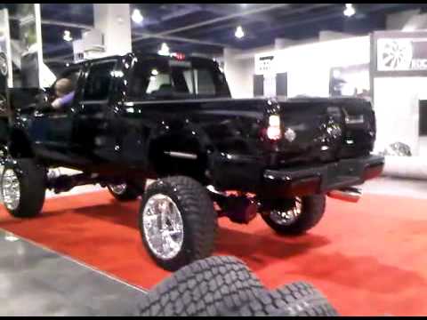 Super Duty at SEMA 2011 American Force 24x14s