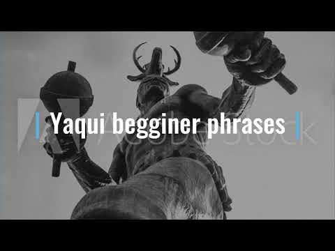 Yaqui Language: Beginner Phrases (Father’s Day Special)