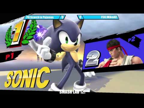 SL12 - PG|Scorch (Sonic) vs FSG|MikeAG (Ryu) - Loser's Semis