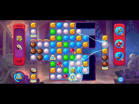 Fishdom Hard level 11038 no boosters フィッシュダム ハード