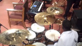 Lil Dennis killing my kit @ 4/12/2013