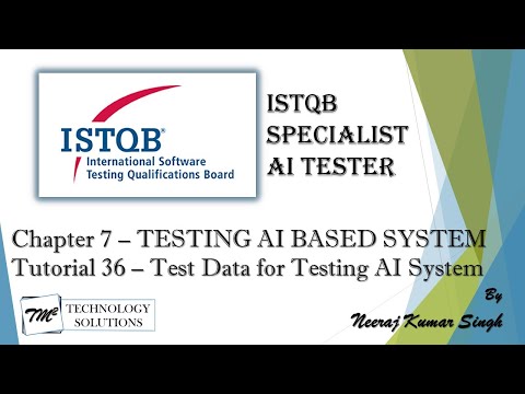 ISTQB AI Tester Introduction to the Course AI Tester Certification ISTQB Tutorials