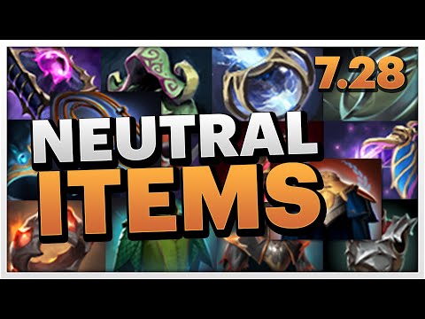 New Neutral Items - 7.28 Dota 2