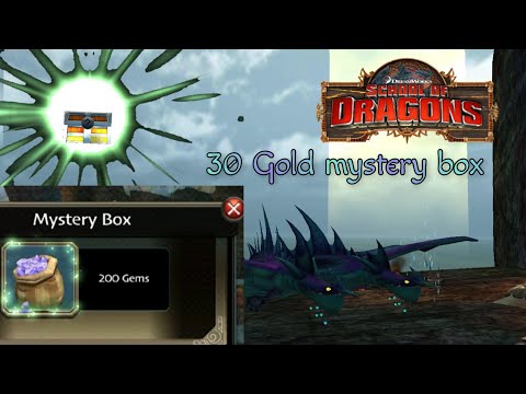 Opening 30 Gold mystery boxes in School of Dragons ✨