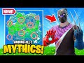 I Found ALL 7 Mythic Weapons in ONE Game! (Fortnite)