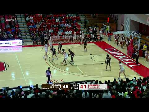 Highlights: Cornell Men's Basketball vs Brown - 1/28/2023