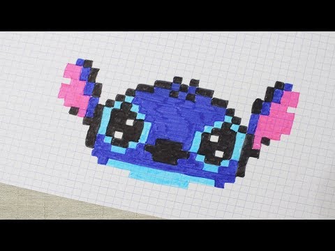 STITCH EN PIXEL ART !