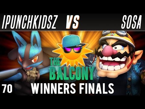 PM @ the Balcony 70 - Winners Finals ft. R3|iPunchKidsz (Lucario) VS R3|Sosa (Pit, Wario)